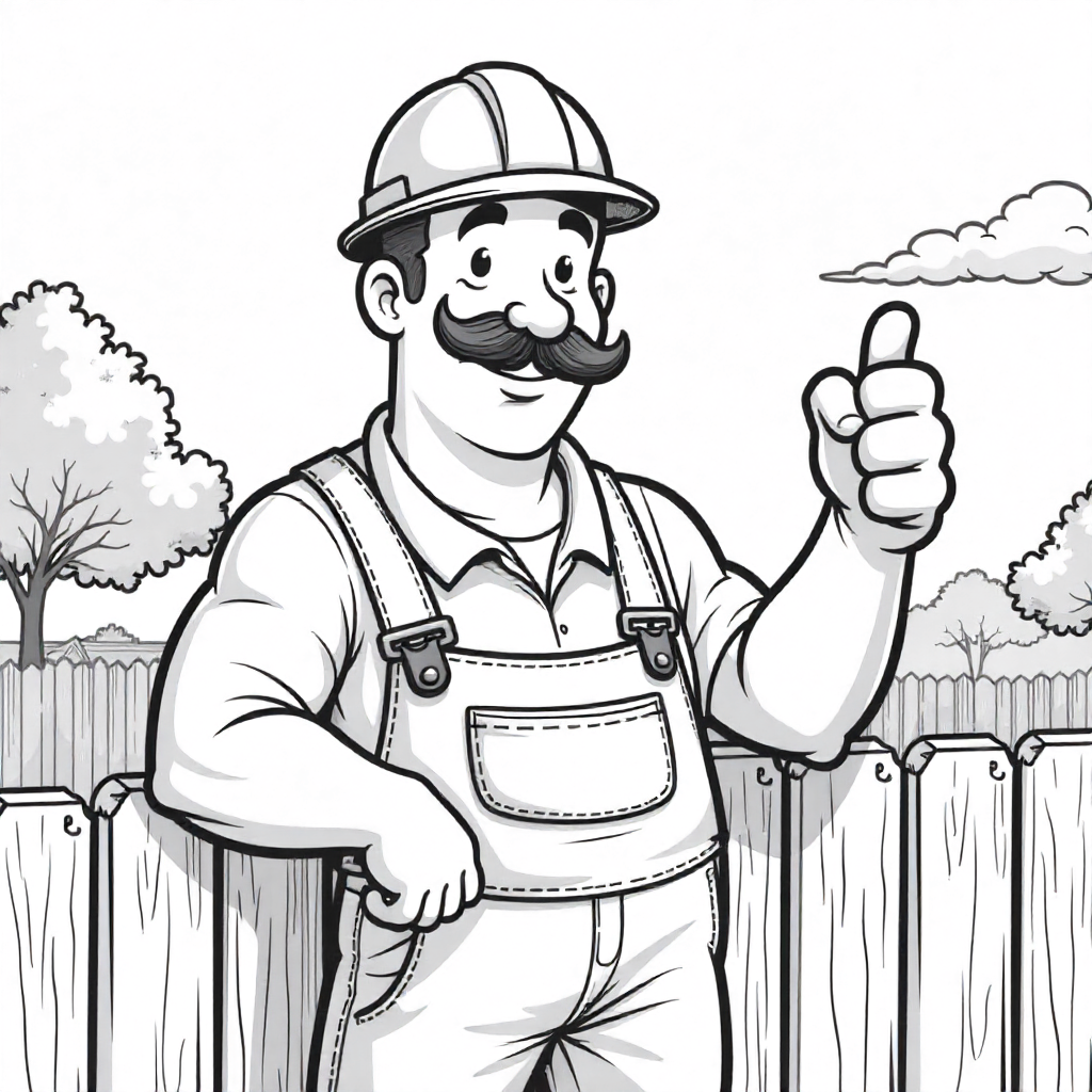 freepik a black and white cartoon of a caucasian male cons 98005